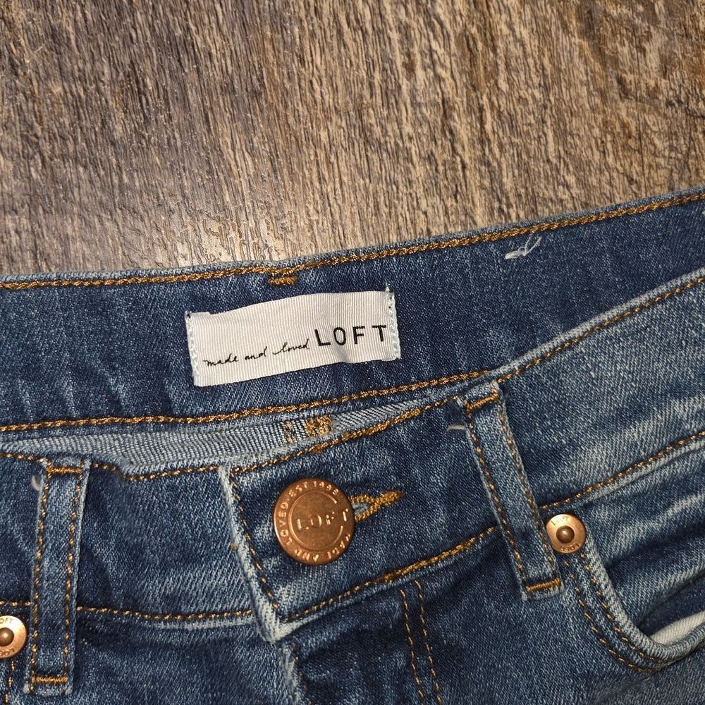 Loft High Waist Skinny Jeans - Picture 5 of 11